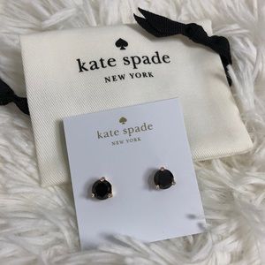 kate spade Jewelry - Kate Spade Black Stone Studs kate spade Jewelry - Kate Spade Black Stone Studs